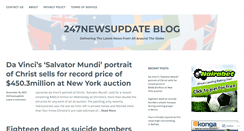 Desktop Screenshot of 247newsupdate.com